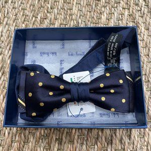 Italo Ferretti Satorial Silk Double Layered Bowtie
